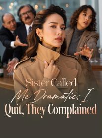 Sister Called Me Dramatic; I Quit, They Complained