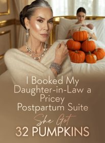 I Booked My Daughter-in-Law a Pricey Postpartum Suite, She Got 32 Pumpkins
